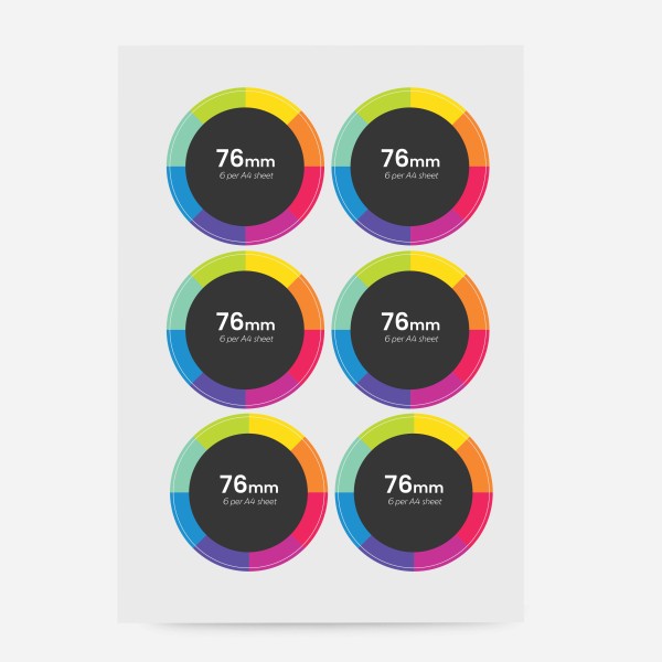 Promotional Paper Stickers | Badger Design