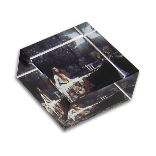 Square Glass Paperweights